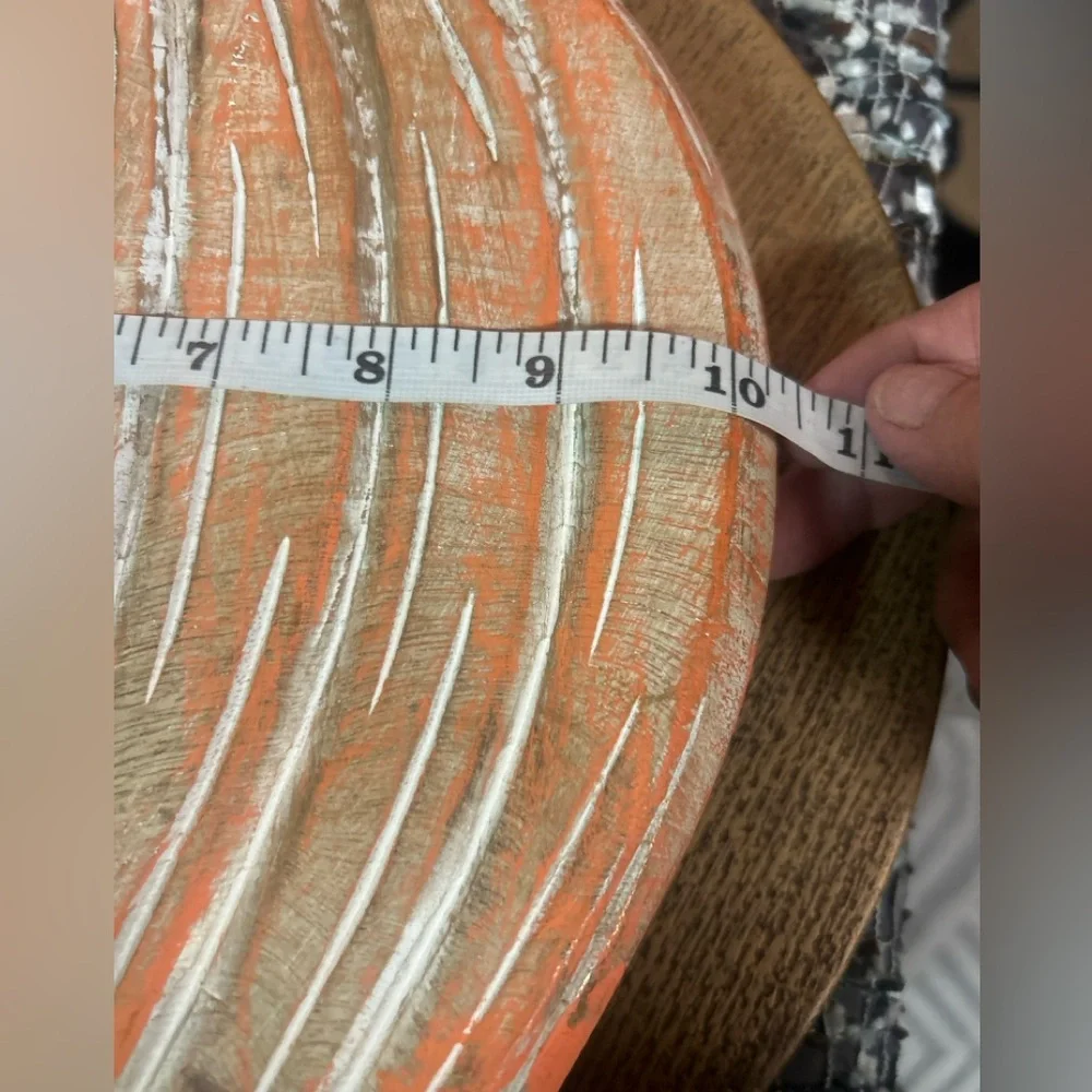 Wooden 13” oak? rustic pumpkin decor farmhouse - Picture 7 of 7